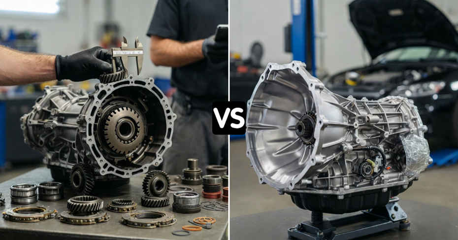 Rebuild vs Replace: How Mechanics Decide the Best Transmission Solution