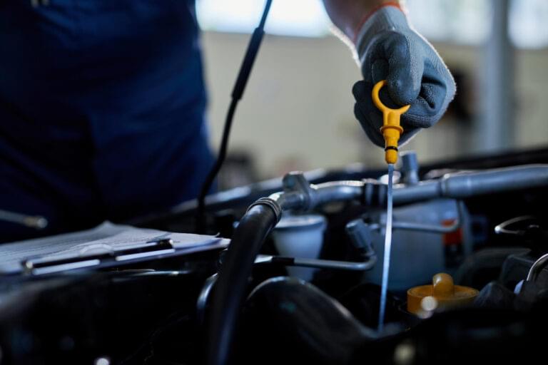 Oil change, lube, and filter service in Holland