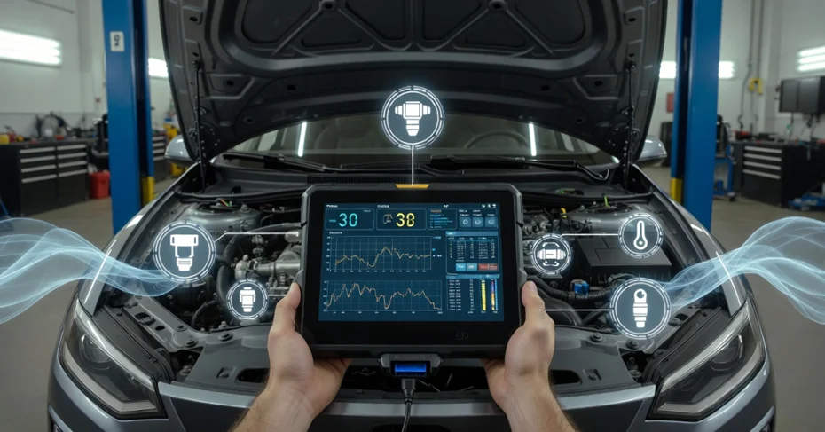 Modern Engine Diagnostics Explained: Sensors, Error Codes & Live Data Analysis