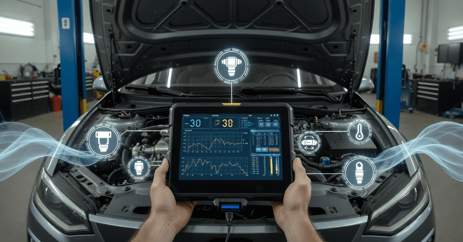 Modern Engine Diagnostics Explained: Sensors, Error Codes & Live Data Analysis